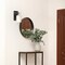 Designers Fountain Prince St. 6in 1-Light Matte Black Modern Indoor Wall Sconce with Etched Glass Shade D250M-WS-MB - alternate 2